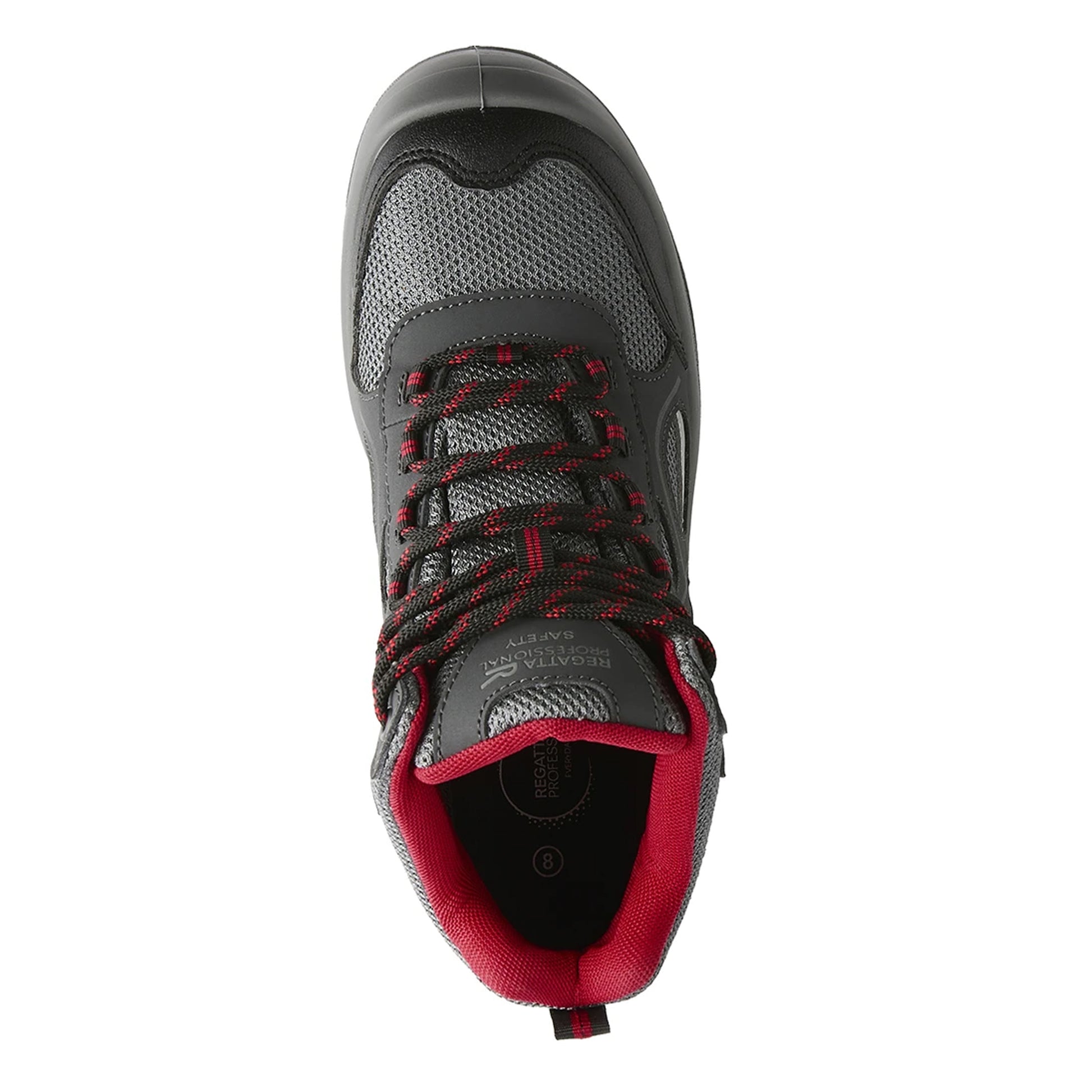 Granite-Red - Lifestyle - Regatta Mens Limestone Waterproof Safety Boots