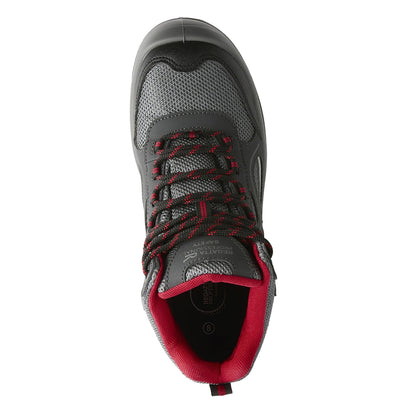 Granite-Red - Lifestyle - Regatta Mens Limestone Waterproof Safety Boots