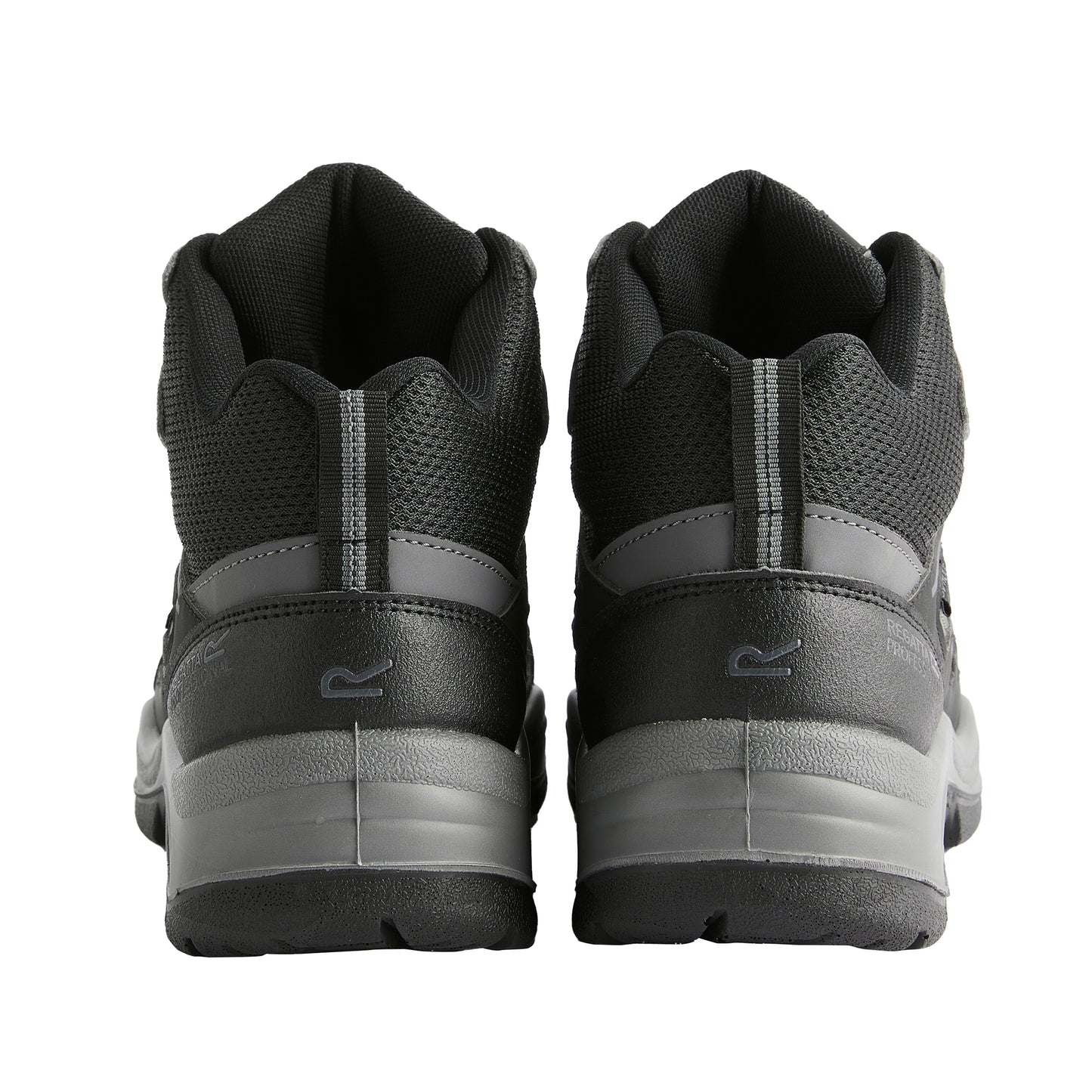 Black - Back - Regatta Mens Limestone Waterproof Safety Boots