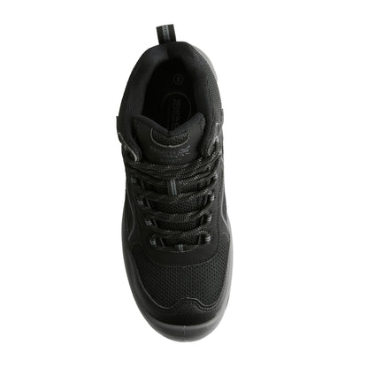 Black - Lifestyle - Regatta Mens Limestone Waterproof Safety Boots