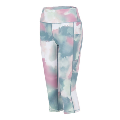 Marble - Side - Dare 2B Womens-Ladies Influential II Marble 3-4 Leggings