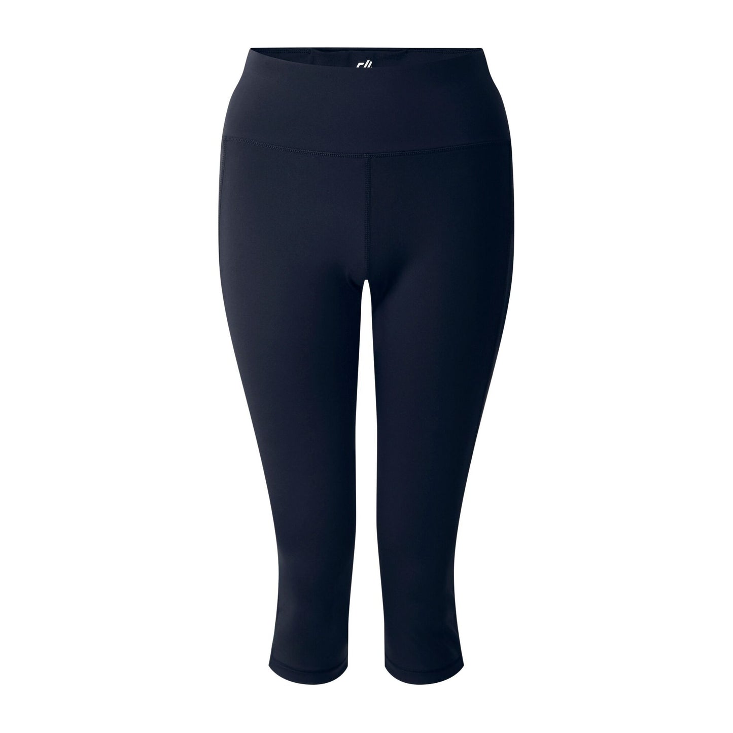 Navy - Front - Dare 2B Womens-Ladies Influential II Plain 3-4 Leggings