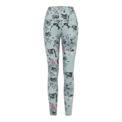 Glacier Green - Front - Regatta Womens-Ladies Influential II Floral Leggings