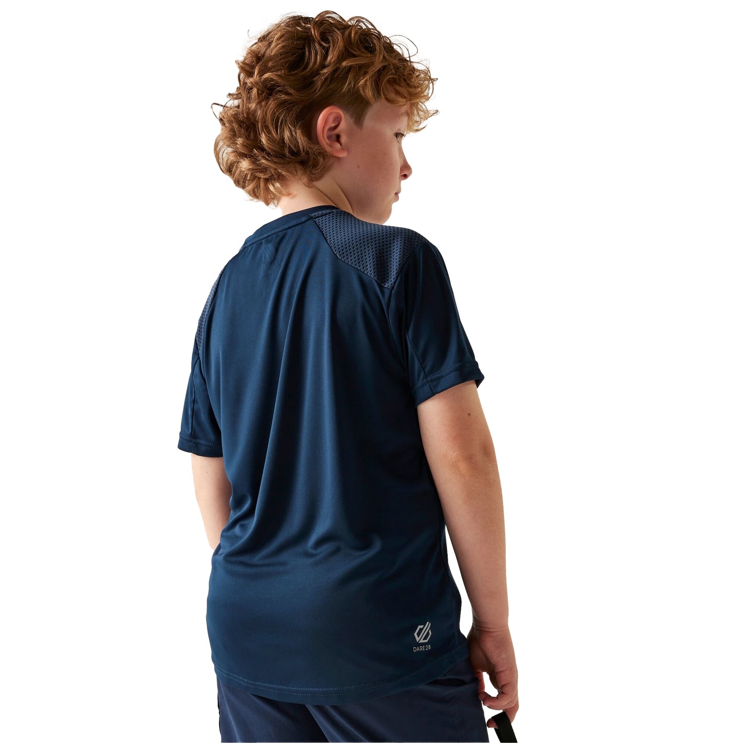 Navy - Back - Dare 2B Childrens-Kids Trackstand II Cycle T-Shirt