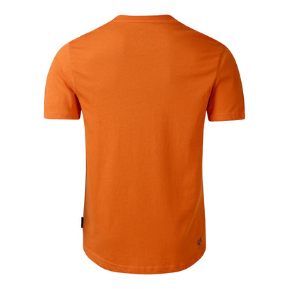 Burnt Orange - Back - Dare 2B Mens Movement III Mountain Bike T-Shirt