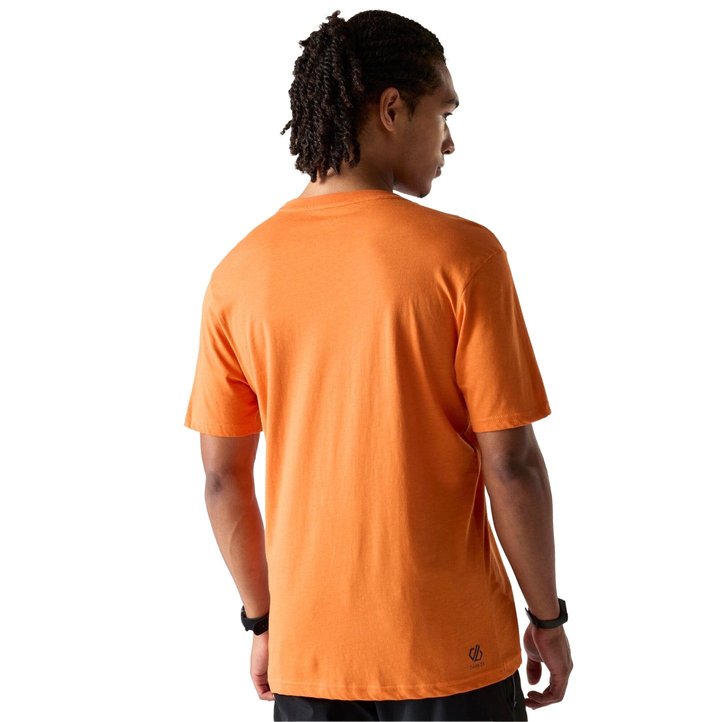 Burnt Orange - Pack Shot - Dare 2B Mens Movement III Mountain Bike T-Shirt