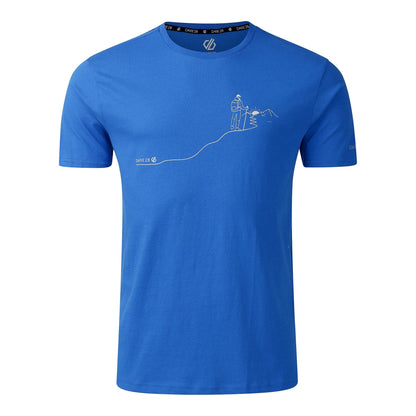 Oxford Blue - Front - Dare 2B Mens Movement III Hiking Trail T-Shirt