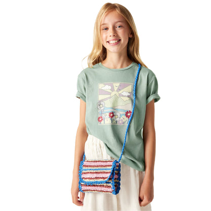 Glacier Green - Lifestyle - Dare 2B Childrens-Kids Trailblazer III Mountain T-Shirt