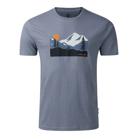 Mercury - Front - Dare 2B Mens Movement III Mountain Scene T-Shirt