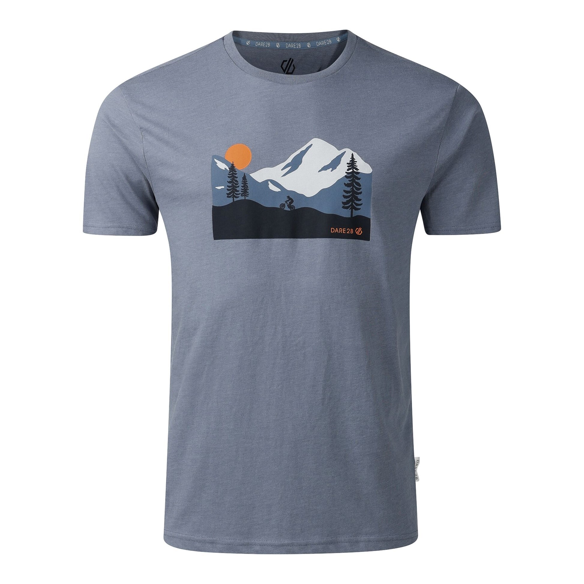 Mercury - Front - Dare 2B Mens Movement III Mountain Scene T-Shirt