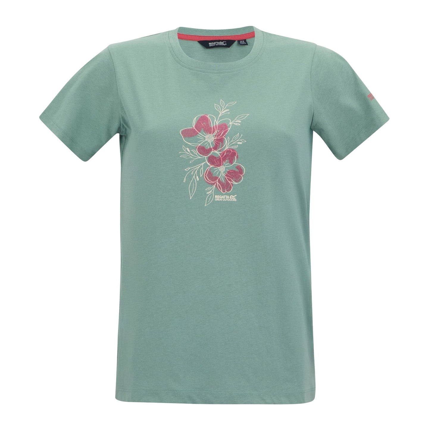 Ivy Moss - Front - Regatta Womens-Ladies Filandra VX Bloom T-Shirt