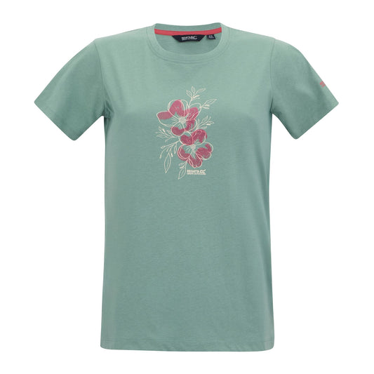 Ivy Moss - Front - Regatta Womens-Ladies Filandra VX Bloom T-Shirt