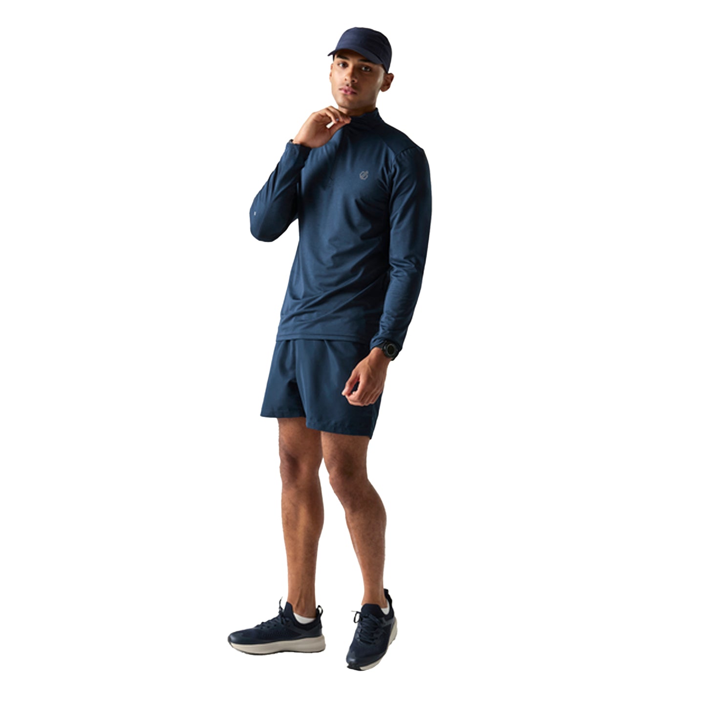 Navy - Side - Dare 2B Mens Power Up IV Jersey