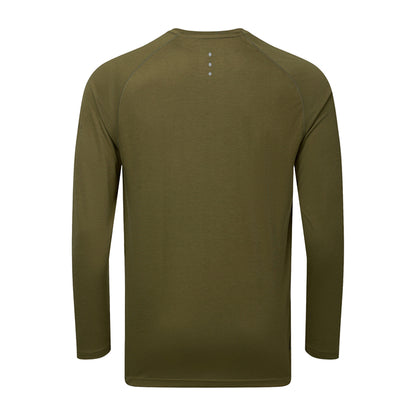 Nephrite Green Solid - Back - Dare 2B Mens Agile Long-Sleeved T-Shirt