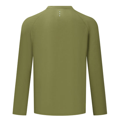 Nephrite Green - Back - Dare 2B Mens Agile Long-Sleeved T-Shirt
