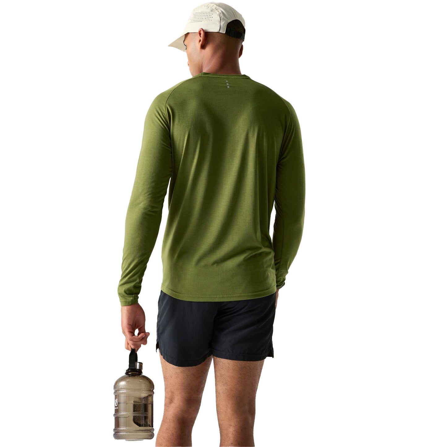 Nephrite Green - Pack Shot - Dare 2B Mens Agile Long-Sleeved T-Shirt