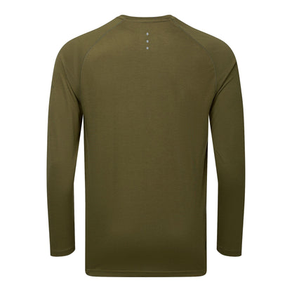 Martini Olive - Back - Dare 2B Mens Agile Long-Sleeved T-Shirt