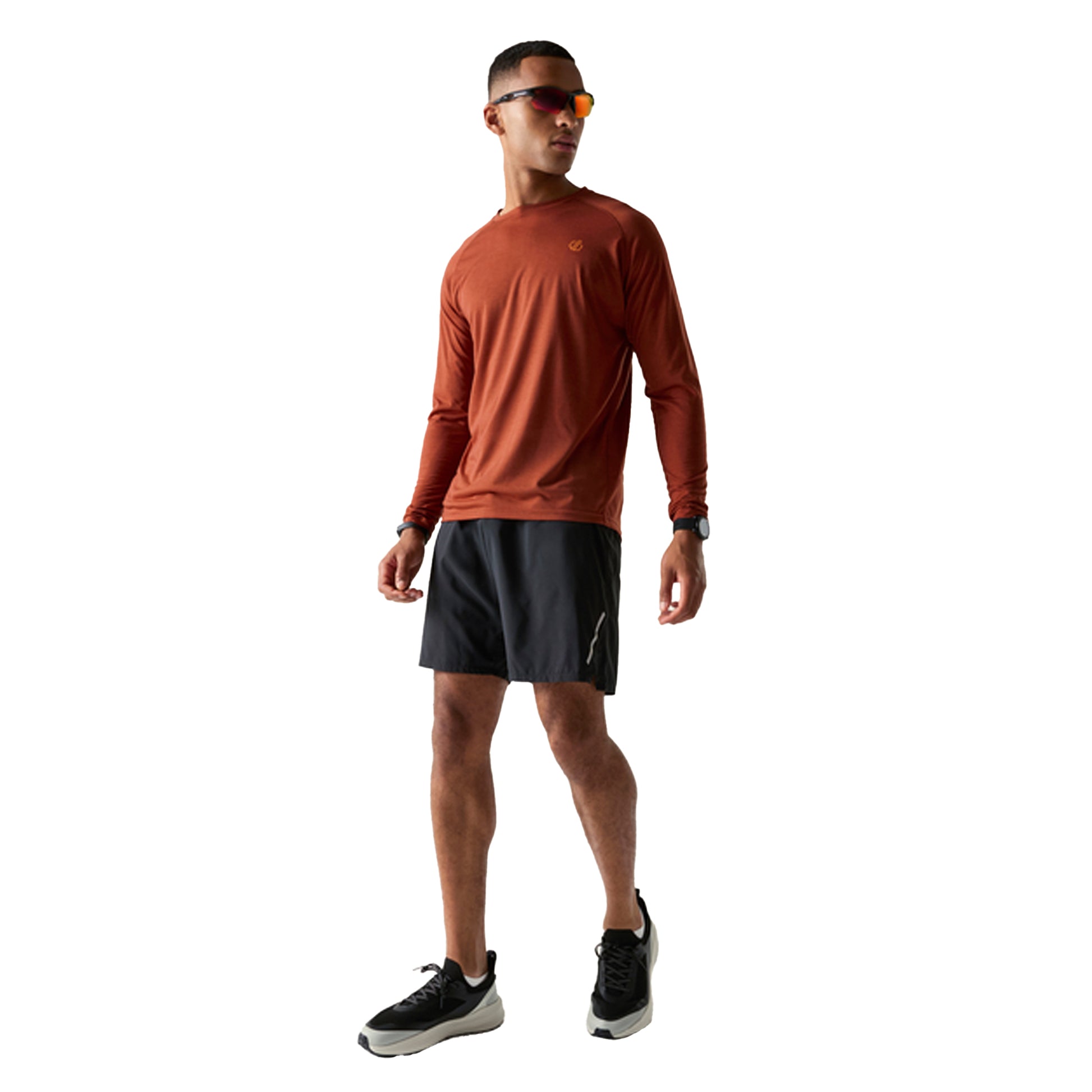 Arabian Spice - Side - Dare 2B Mens Agile Long-Sleeved T-Shirt