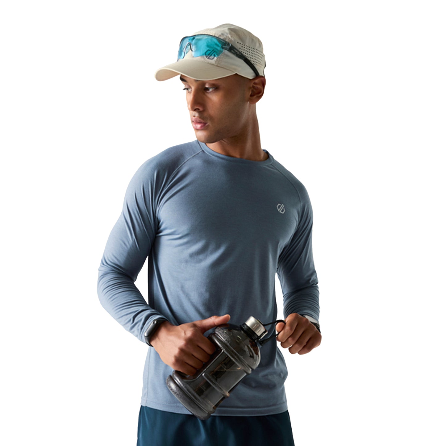Mercury - Front - Dare 2B Mens Agile Long-Sleeved T-Shirt