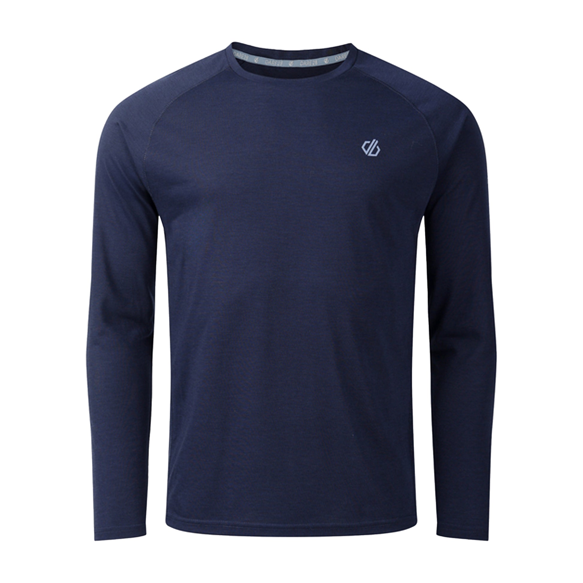 Navy - Front - Dare 2B Mens Agile Long-Sleeved T-Shirt