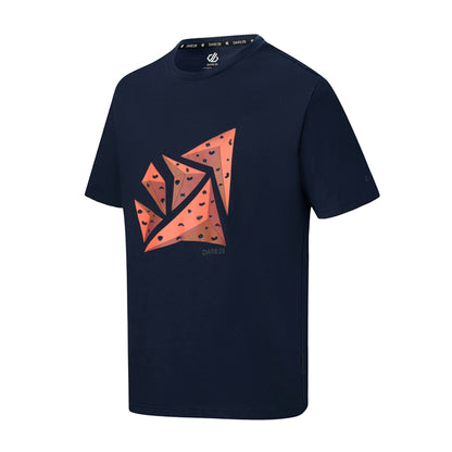 Navy - Side - Dare 2B Mens Movement III Rock T-Shirt