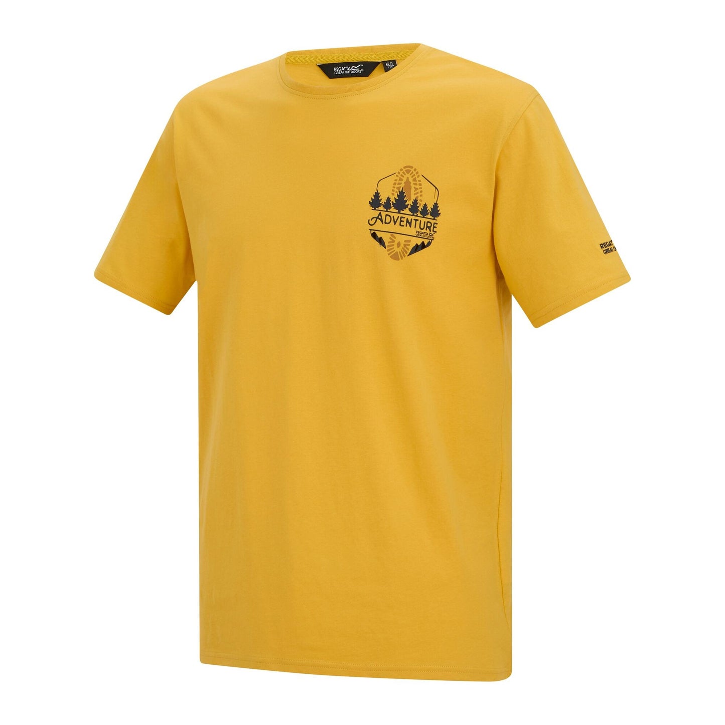 Ceylon Yellow - Side - Regatta Mens Cline IX Adventure T-Shirt
