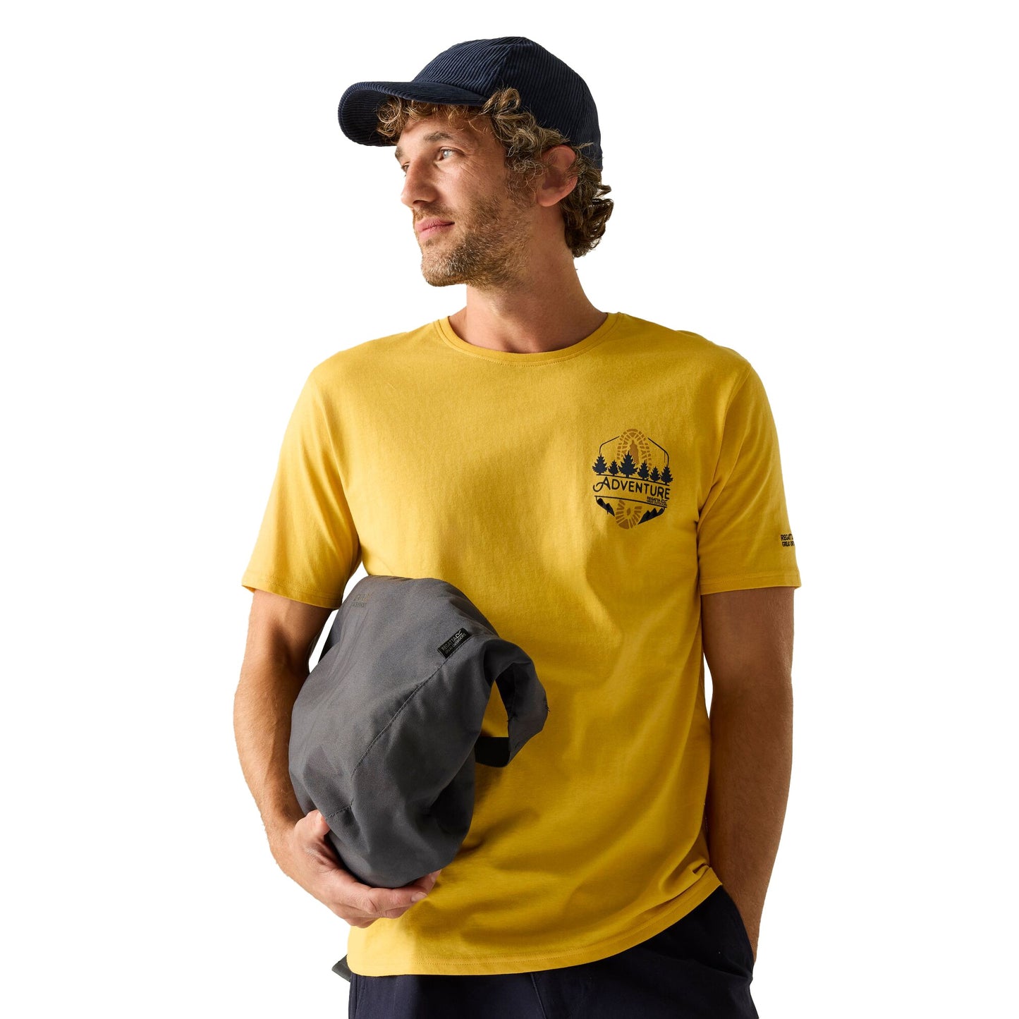 Ceylon Yellow - Lifestyle - Regatta Mens Cline IX Adventure T-Shirt