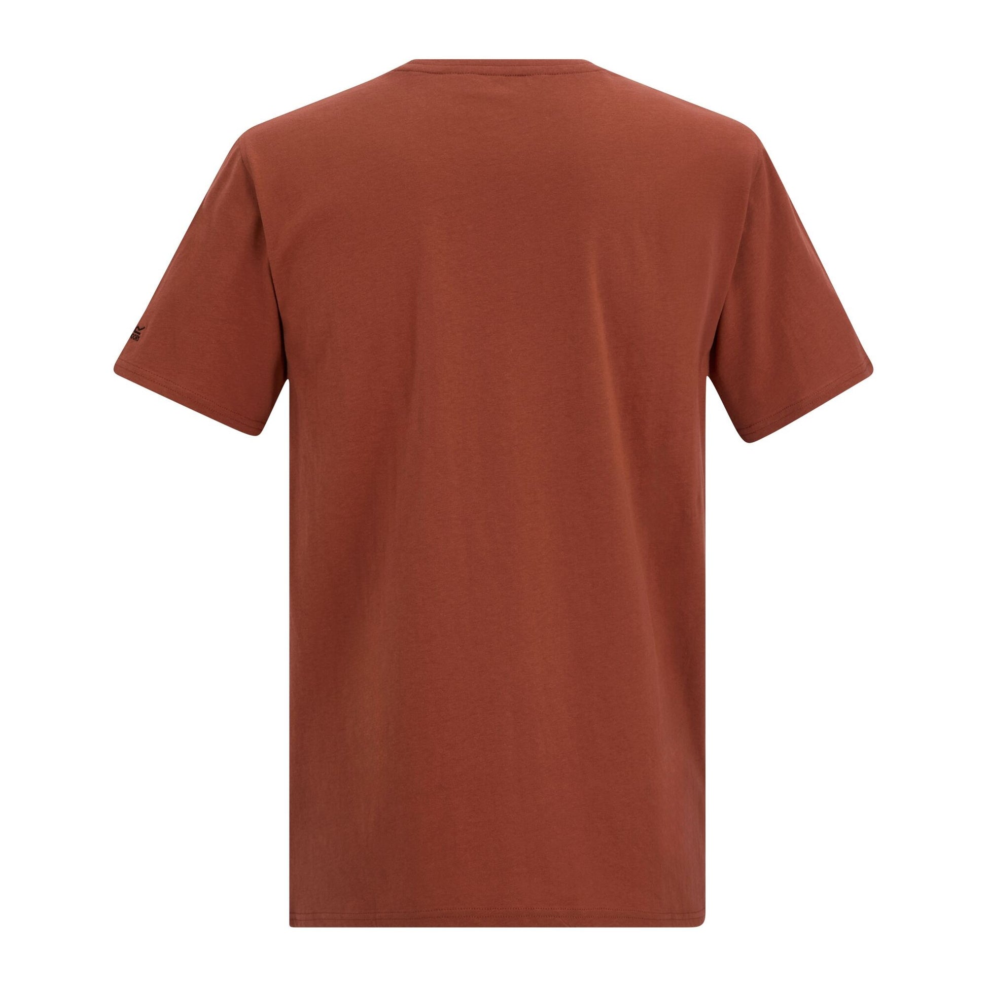 Brick Red - Back - Regatta Mens Cline IX Mountain T-Shirt