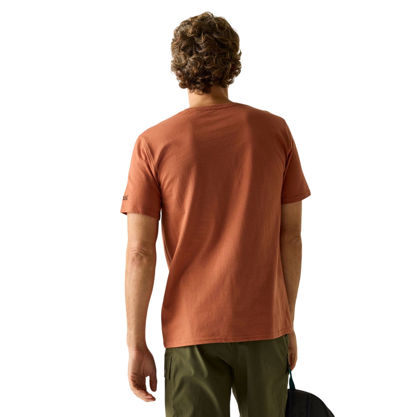 Brick Red - Pack Shot - Regatta Mens Cline IX Mountain T-Shirt
