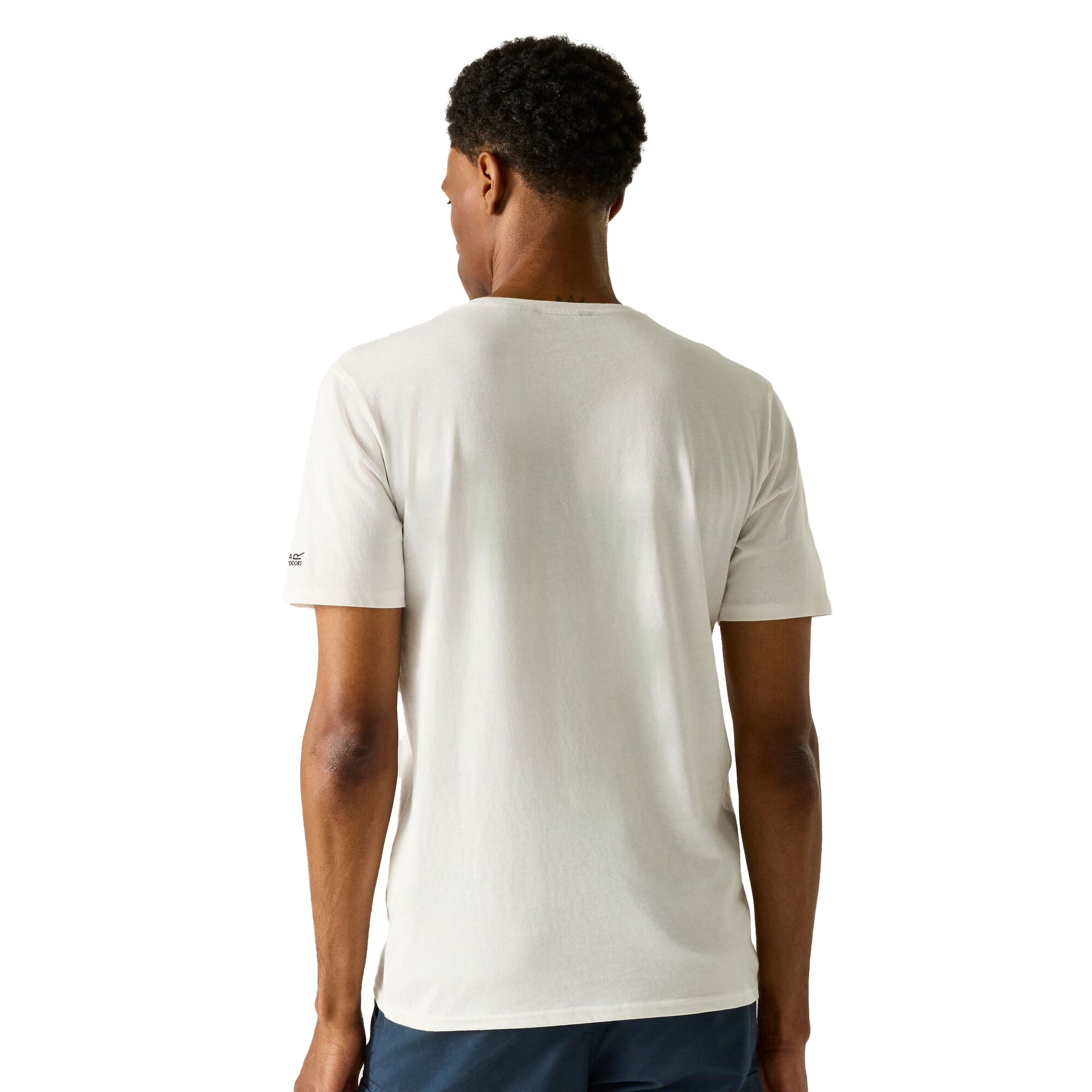White - Pack Shot - Regatta Mens Cline IX Outdoor Wild T-Shirt