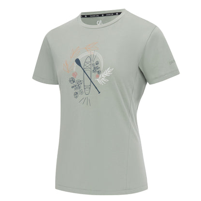 Glacier Green - Side - Dare 2B Womens-Ladies Tranquility III Boat T-Shirt