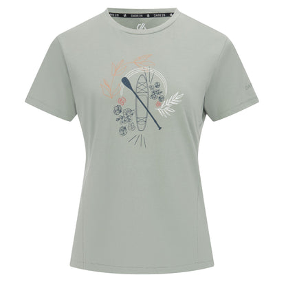 Glacier Green - Front - Dare 2B Womens-Ladies Tranquility III Boat T-Shirt
