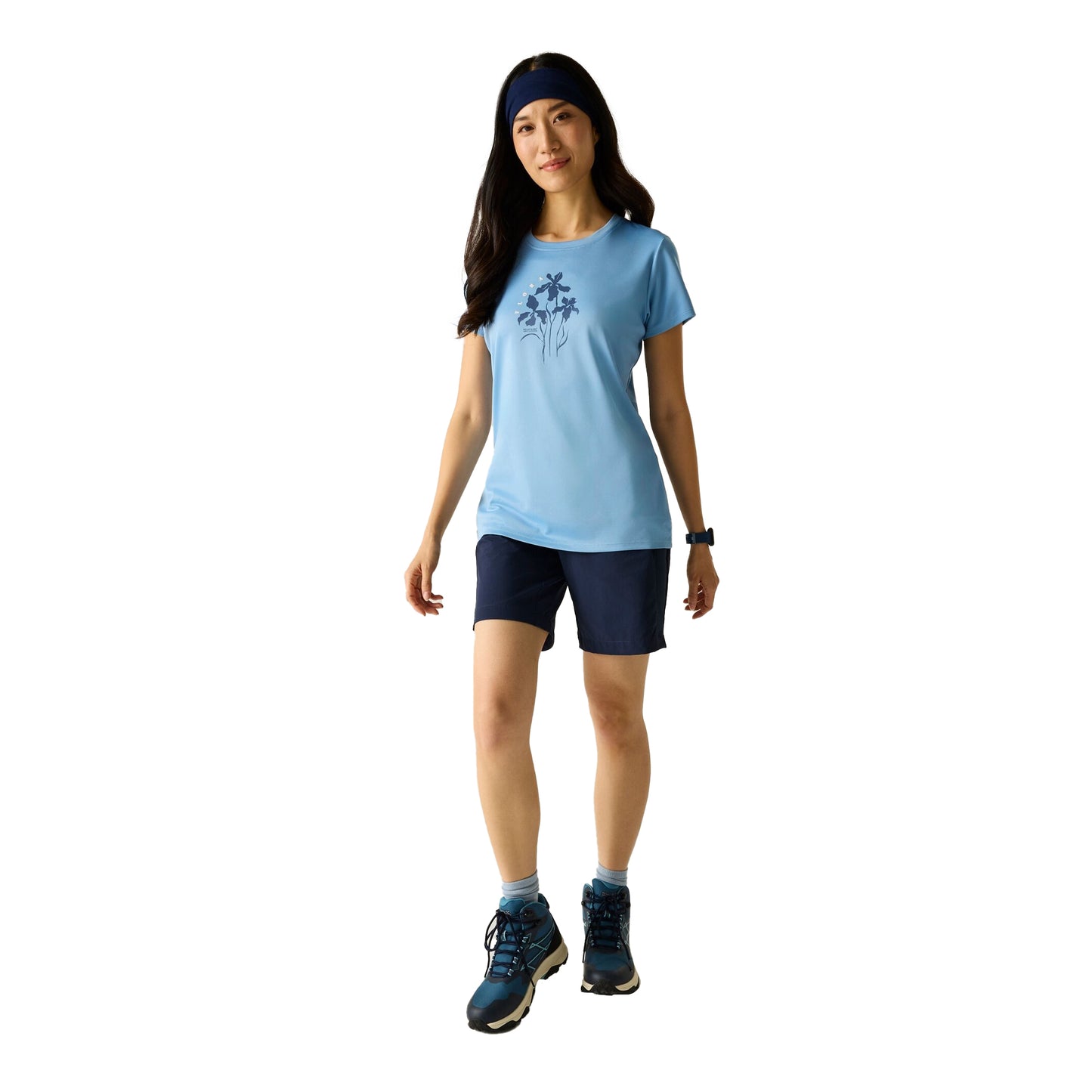Washed Denim - Lifestyle - Regatta Womens-Ladies Fingal T-Shirt