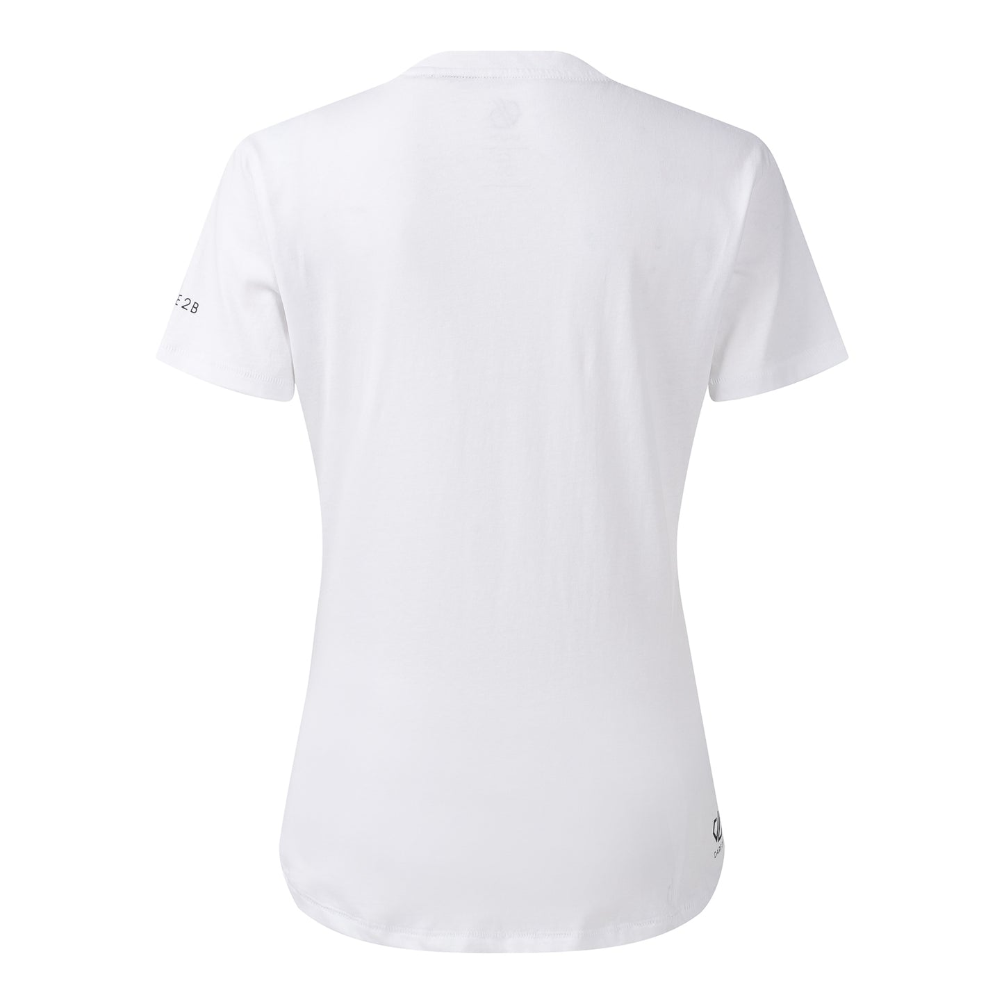 White - Back - Dare 2B Womens-Ladies Tranquility III Flowers T-Shirt