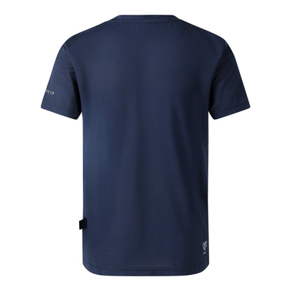 Navy - Back - Dare 2B Childrens-Kids Amusing Butterfly Flowers T-Shirt