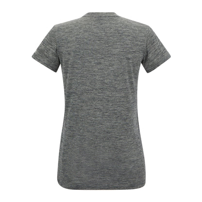 Dark Storm Marl - Back - Regatta Womens-Ladies Fingal World T-Shirt