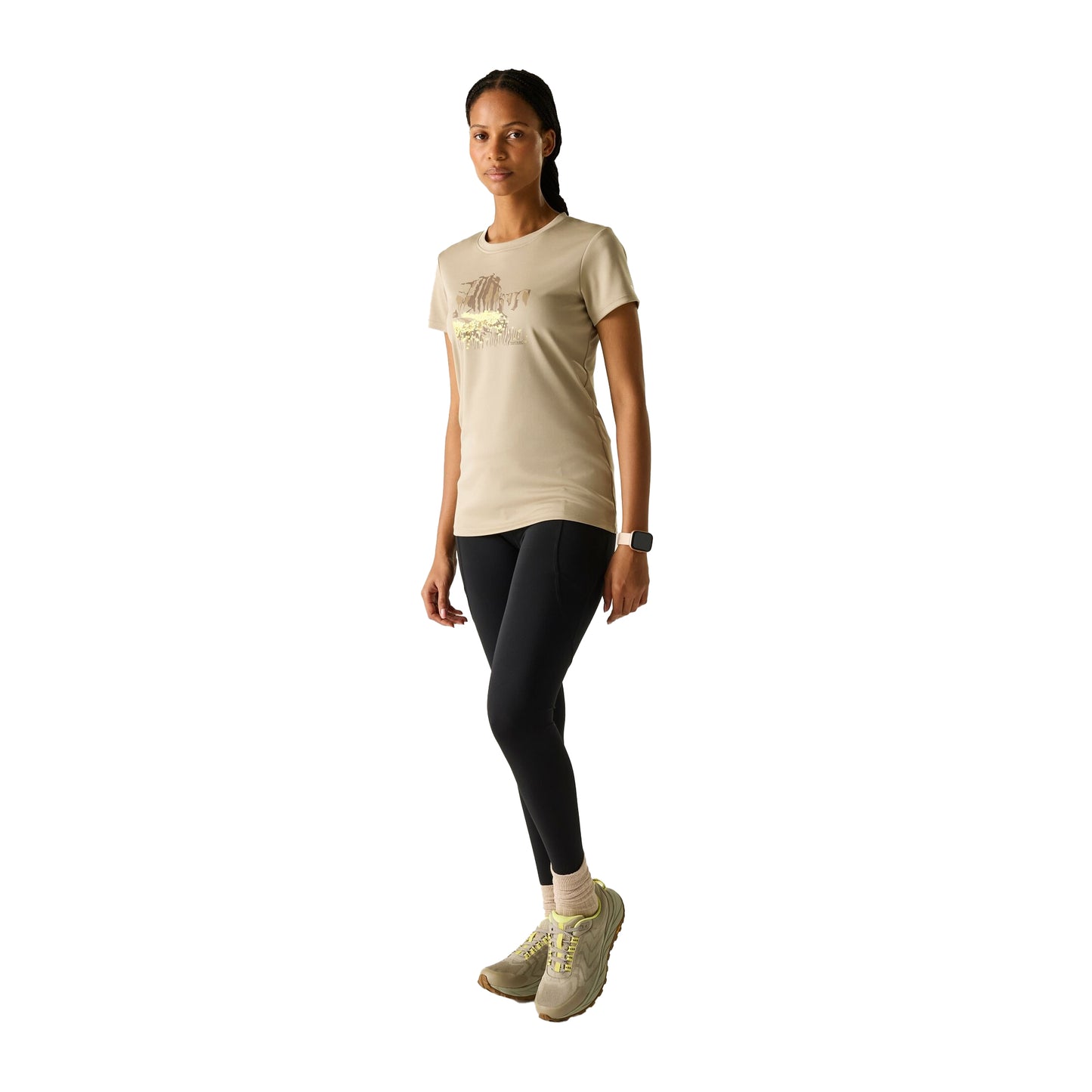 Parchment - Lifestyle - Regatta Womens-Ladies Fingal Abstract Art T-Shirt