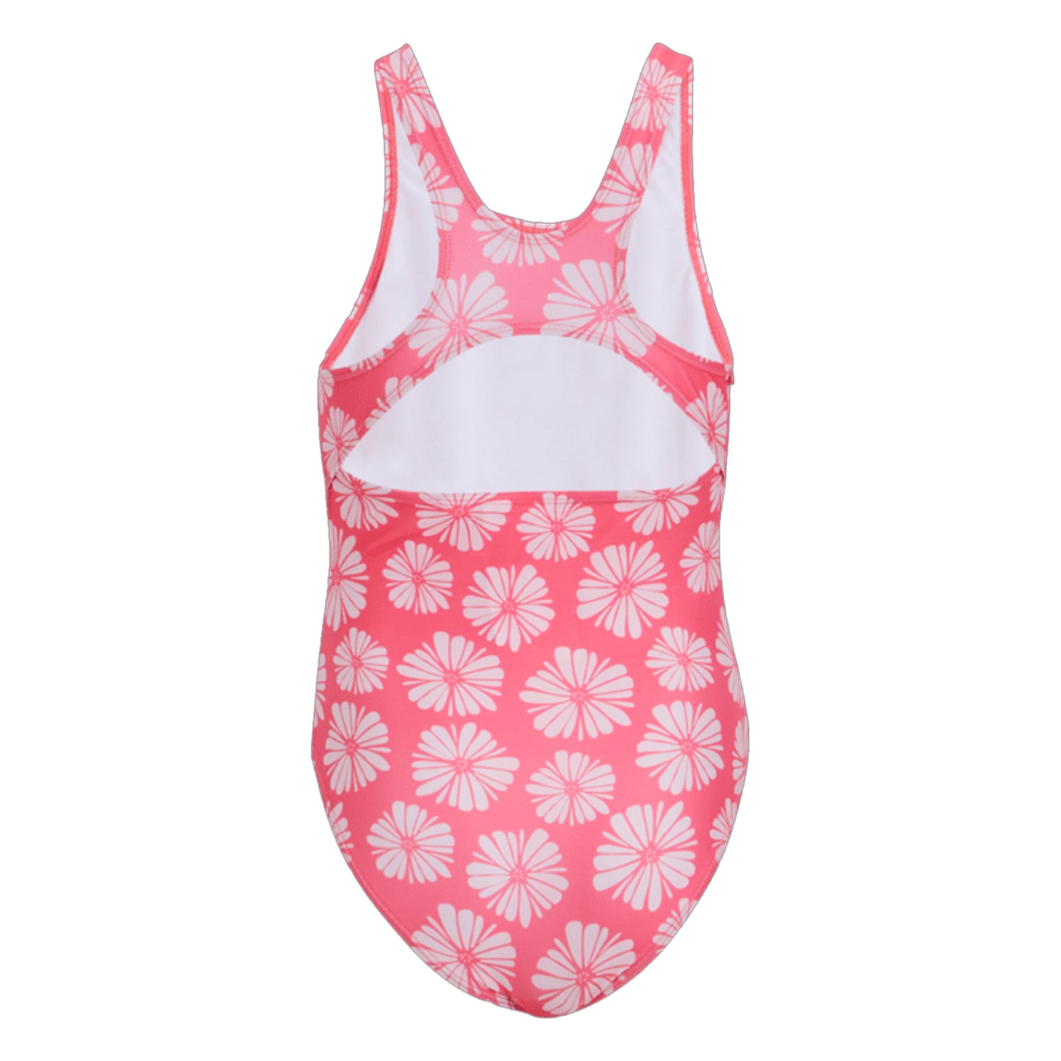 Pink Haze-Petal - Back - Regatta Girls Katrisse Flower One Piece Swimsuit