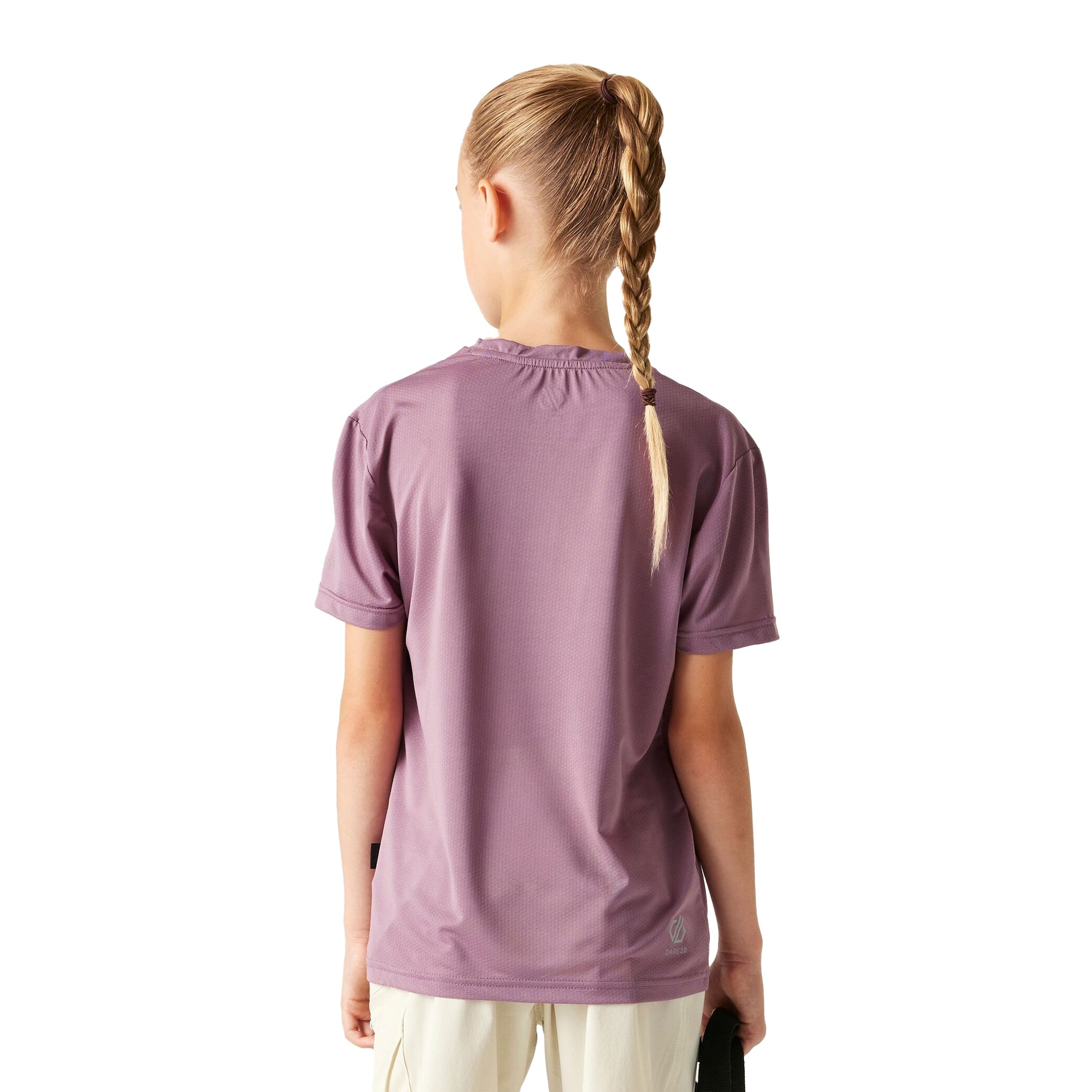 Mauve Shadow - Pack Shot - Dare 2B Childrens-Kids Amusing Handprint T-Shirt