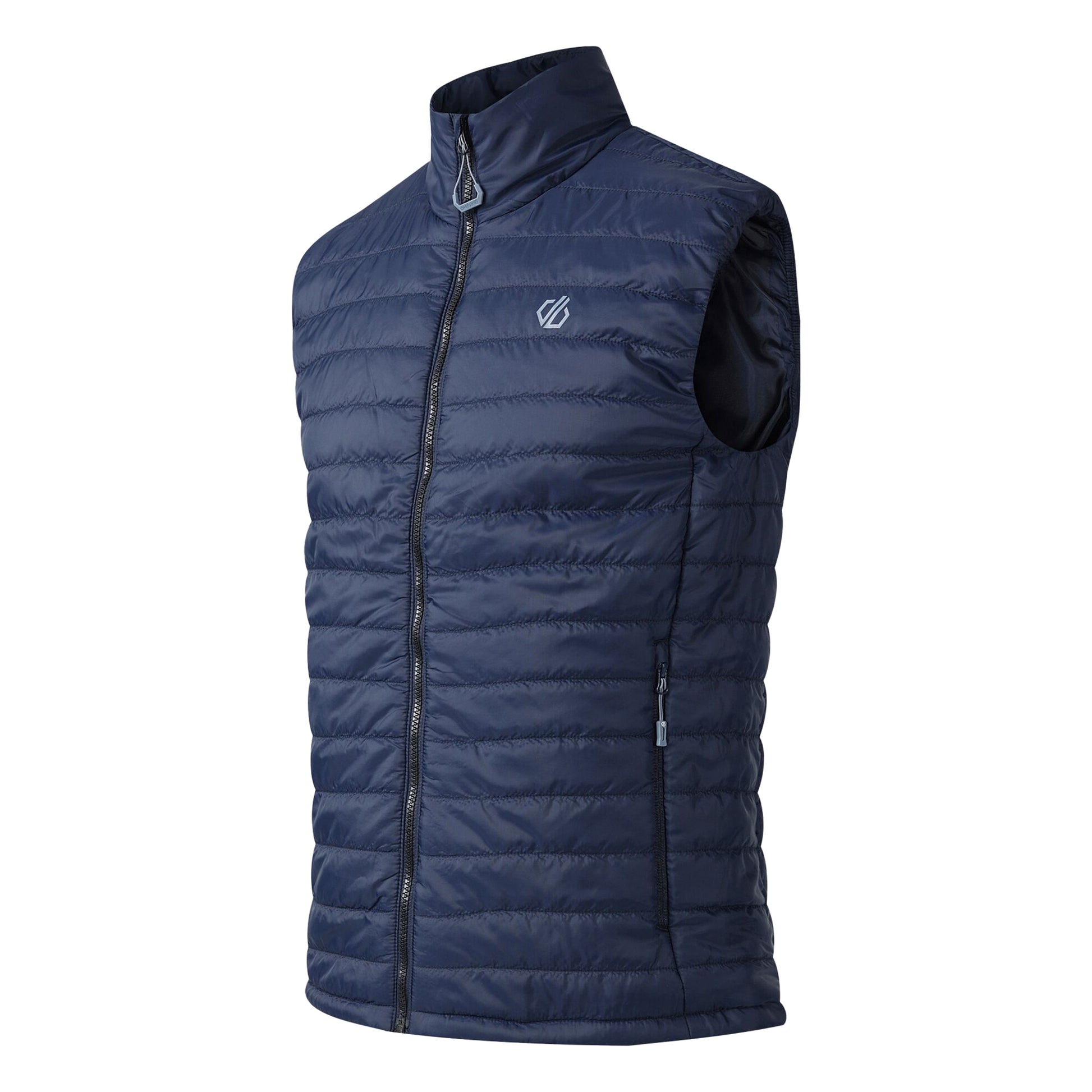 Navy - Side - Dare 2B Mens Air Lite Body Warmer