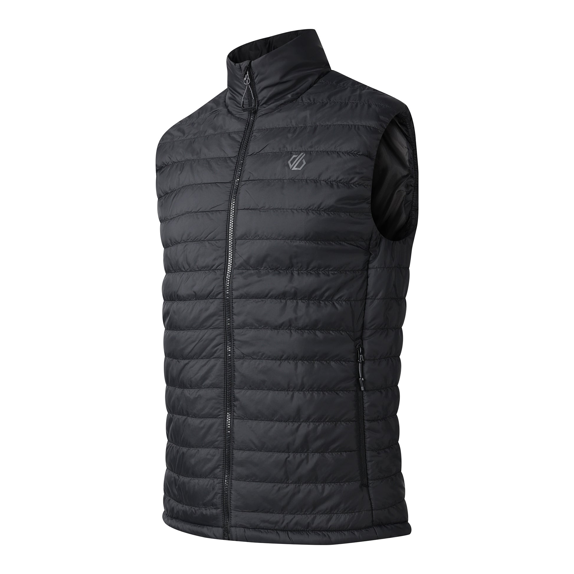 Black - Side - Dare 2B Mens Air Lite Body Warmer