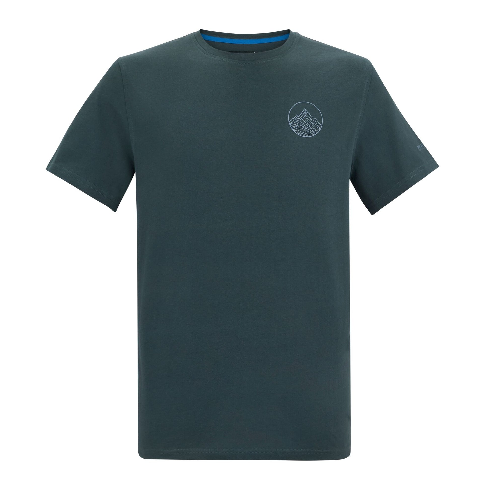 Night Sky - Front - Regatta Mens Breezed Line Art T-Shirt