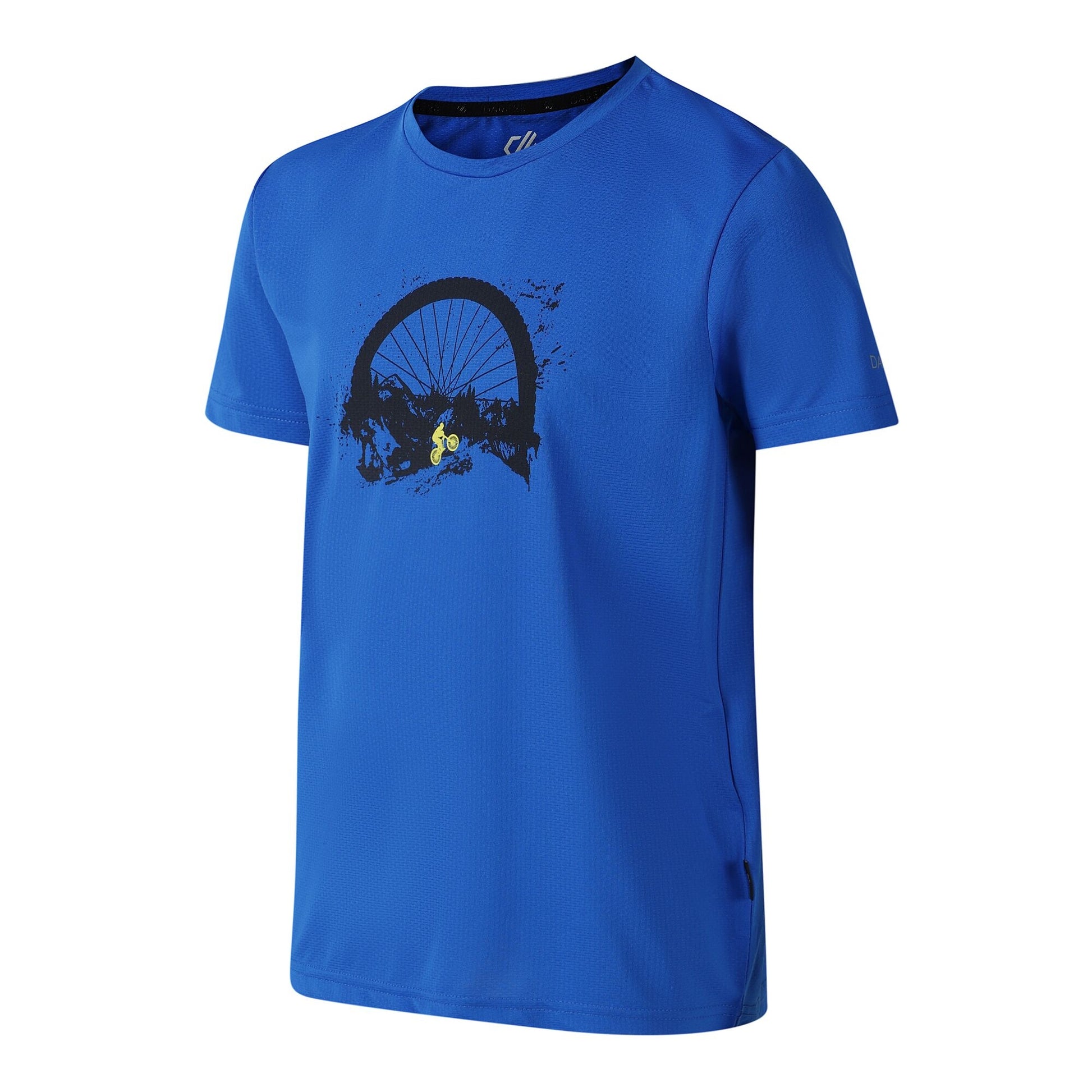 Oxford Blue - Side - Dare 2B Childrens-Kids Amuse III Bicycle T-Shirt
