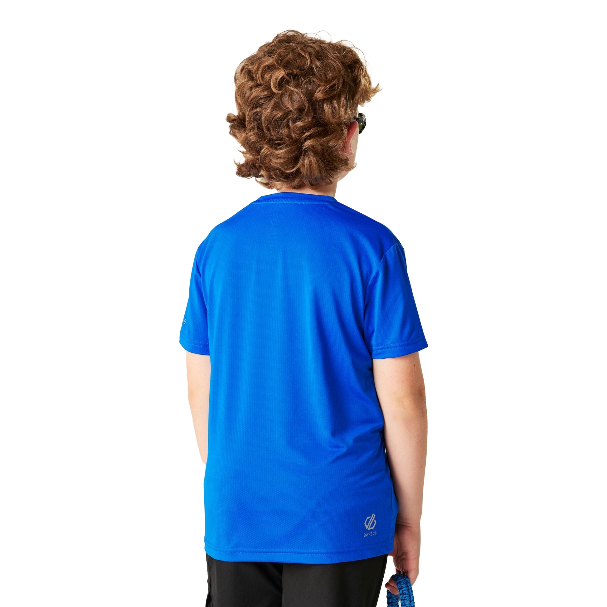 Oxford Blue - Pack Shot - Dare 2B Childrens-Kids Amuse III Bicycle T-Shirt