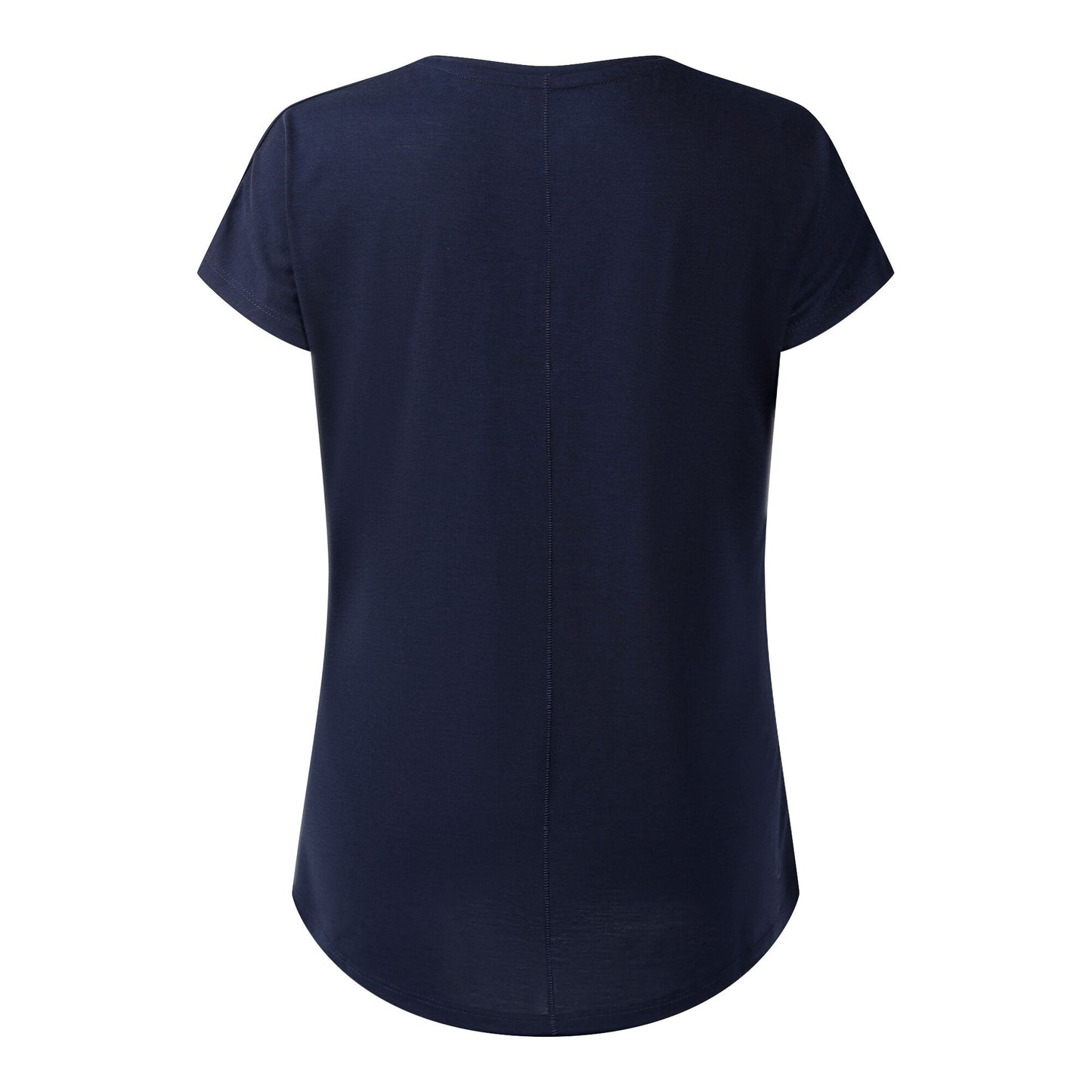 Navy - Back - Dare 2B Womens-Ladies Serenity Mountain Scene T-Shirt