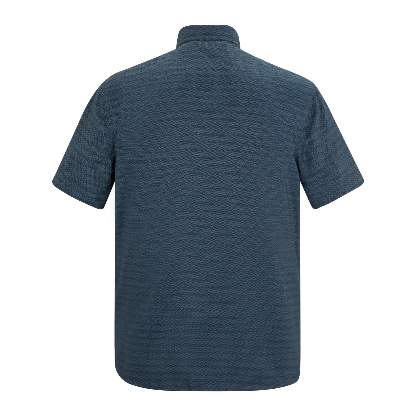 China Blue - Back - Regatta Mens Mindano Triangle Short-Sleeved Shirt