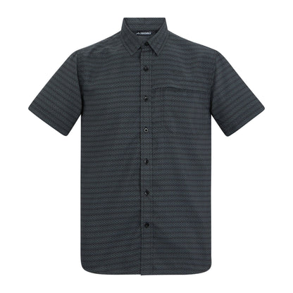 Dark Storm - Front - Regatta Mens Mindano Triangle Short-Sleeved Shirt