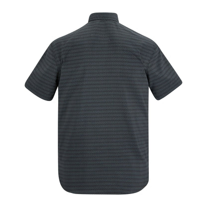 Dark Storm - Back - Regatta Mens Mindano Triangle Short-Sleeved Shirt