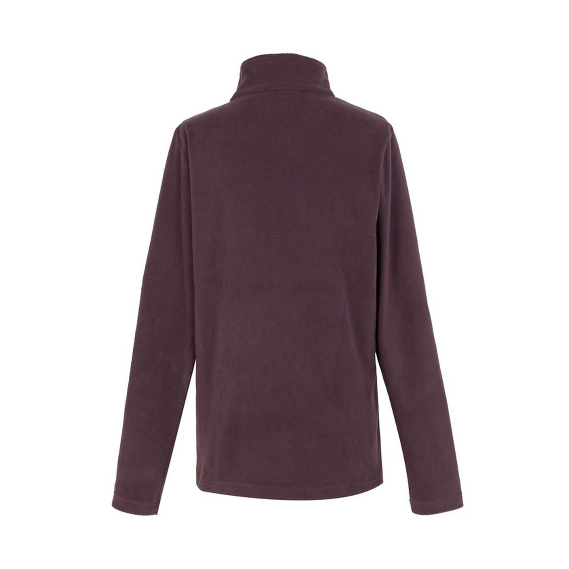 Deep Plum - Back - Regatta Great Outdoors Womens-Ladies Sweetheart 1-4 Zip Fleece Top