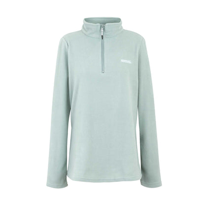 Green Haze - Front - Regatta Great Outdoors Womens-Ladies Sweetheart 1-4 Zip Fleece Top